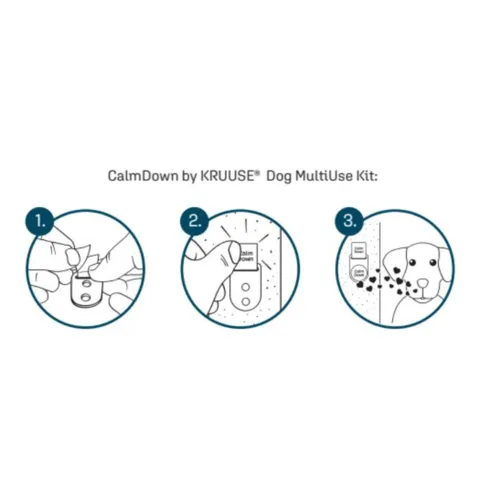 CalmDown by KRUUSE® Beroligende knap med multifunktionel knapholder
